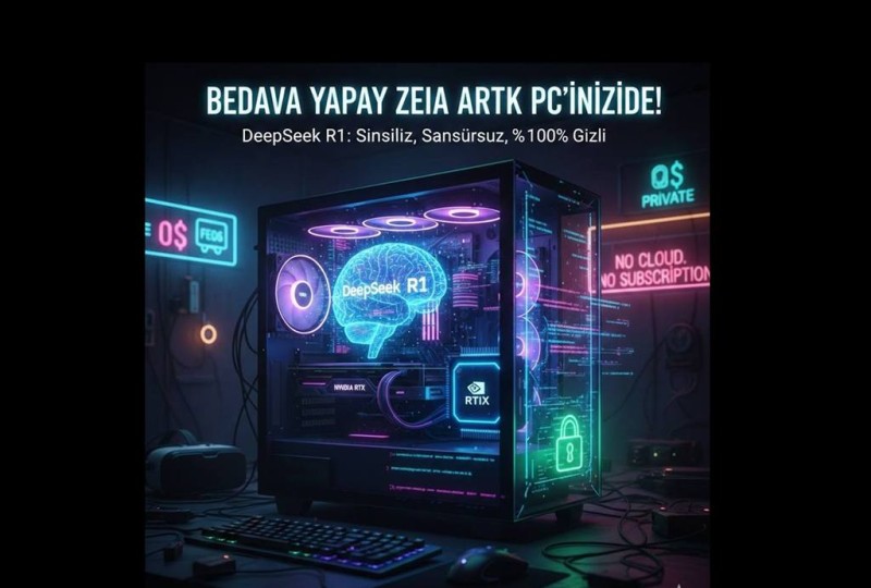 ChatGPT’ye Para Ödemeyi Bırakın: DeepSeek R1 Kurulumu ile Kendi Bedava Yapay Zekanıza Sahip Olun