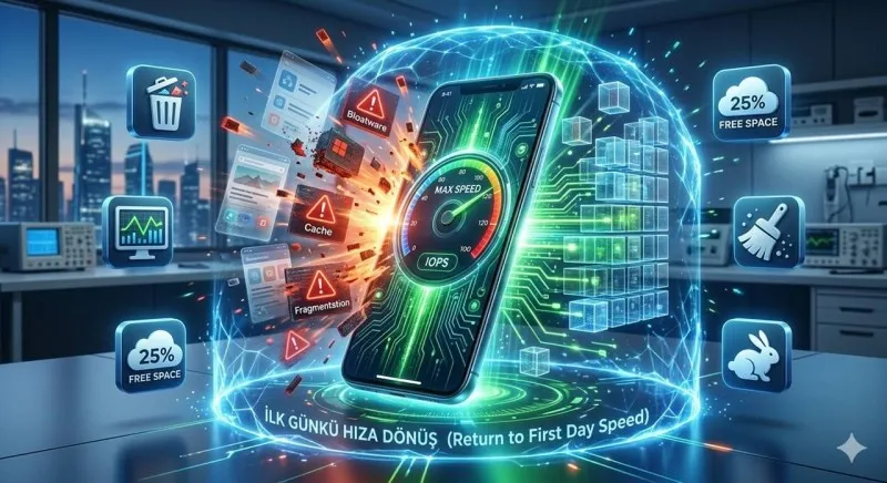Telefon ve Bilgisayar Hızlandırma Rehberi: Cihazını Deli Etmeden İlk Günkü Performansına Kavuştur