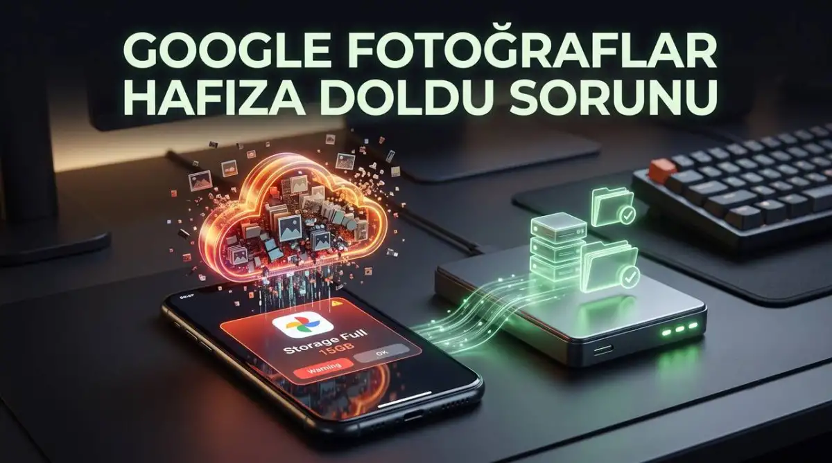 Google 15 GB Hafıza Doldu Sorunu: Fotoğraf Silmeden Yer Açma