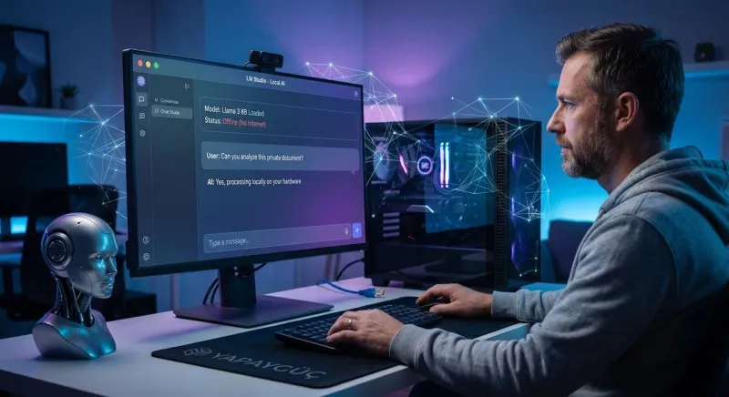 İnternetsiz ve Ücretsiz ChatGPT Kullanımı: Bilgisayarınıza Yapay Zeka Kurun (LM Studio Rehberi)