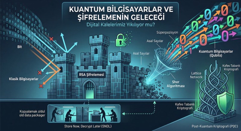 Kuantum Bilgisayarlar ve Şifrelemenin Geleceği: PQC Nedir?