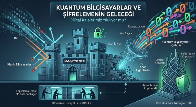 Kuantum Bilgisayarlar ve Şifrelemenin Geleceği: PQC Nedir?