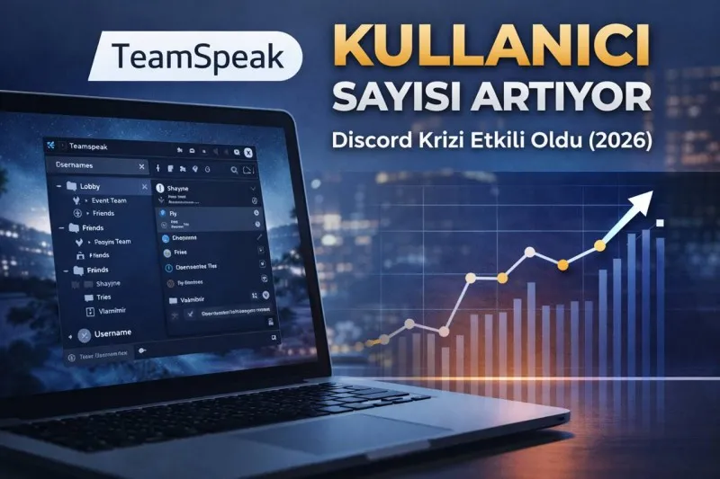 TeamSpeak Kullanıcı Sayısı Artıyor: Discord Değişimi Zirveye Taşıdı