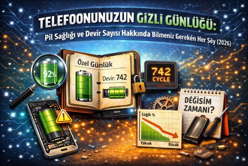 Telefonunuzun Gizli Günlüğü: Pil Sağlığı ve Devir Sayısı Hakkında Bilmeniz Gereken Her Şey (2026)