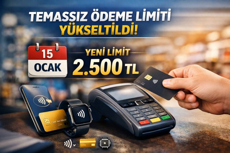 Temassız Ödeme Limiti 2026: Şifresiz Ödeme Limiti Ne Kadar Oldu