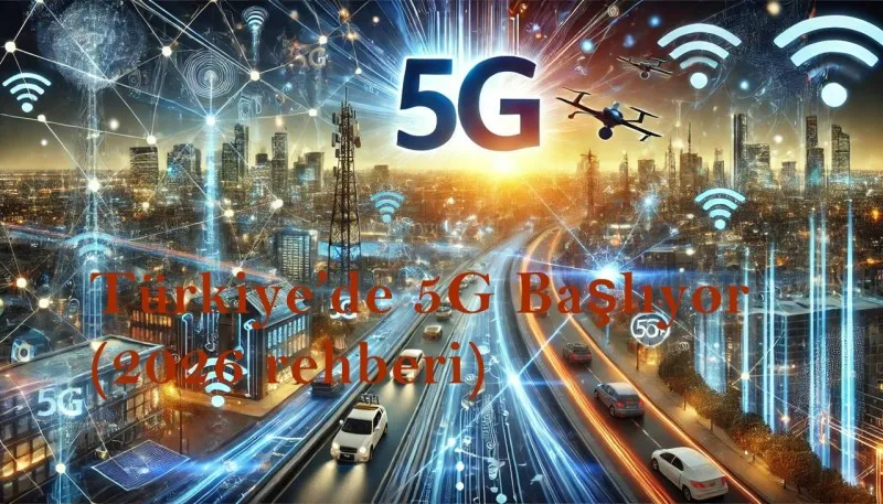 Türkiye’de 5G Başlıyor: 2026 Rehberi (Gerçekler, Beklentiler ve Bilinmesi Gerekenler)