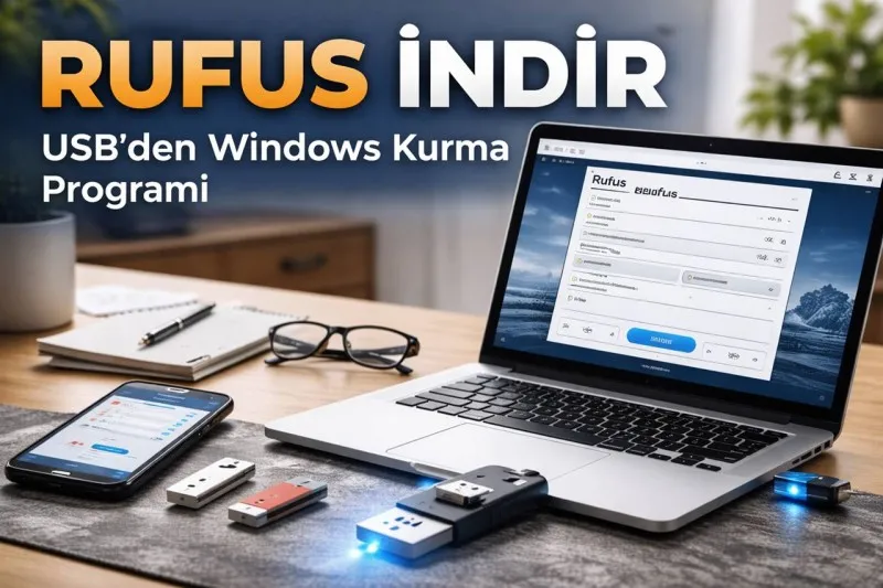 USB’den Windows Kurma ve Boot Hazırlama Programı (2026 Güncel)