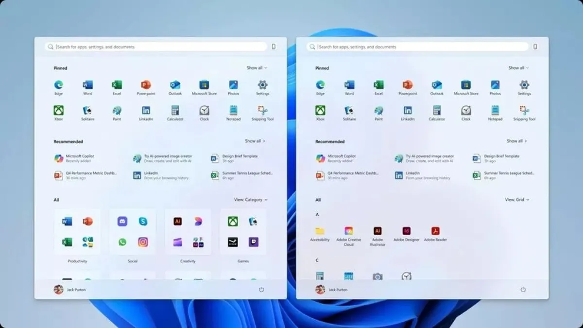Windows 11'in Yeni Başlat Menüsü: Gelen Tepkiler ve Eskiye Dönüş Yolları