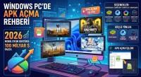 Windows Bilgisayarda APK Dosyası Açma - En İyi Android Emülatörler (2026)