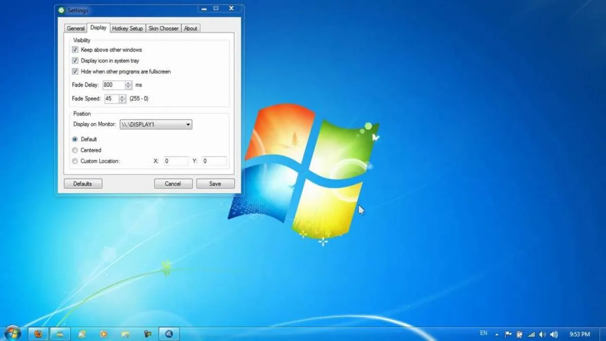 3RVX İndir: Windows Fare ile Ses Kontrol ve Kısayol Programı