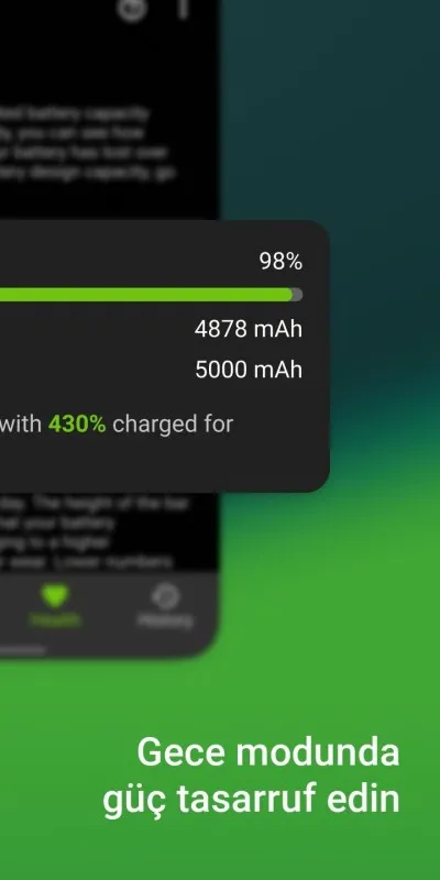 AccuBattery Ekran Görüntüsü - 1