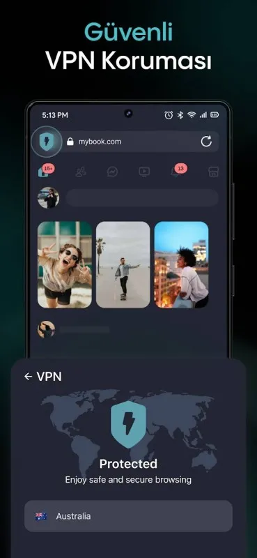 Aloha Browser Ekran Görüntüsü 2