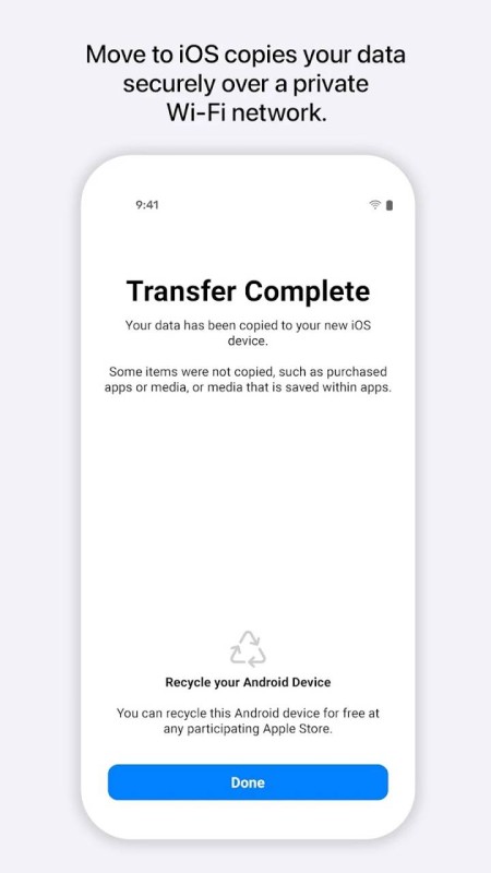 iOS'e Taşı Ekran Görüntüsü - 1