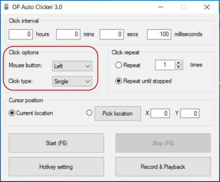 AutoClicker Ekran Görüntüsü 2