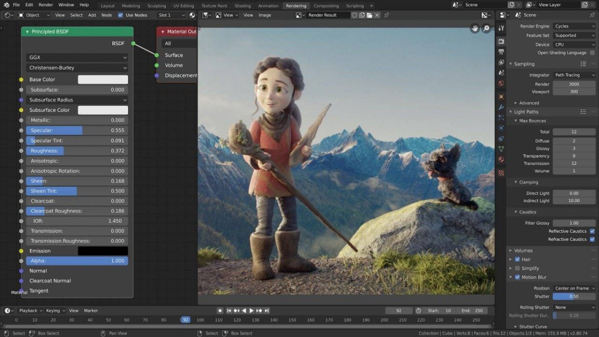 Blender Ekran Görüntüsü