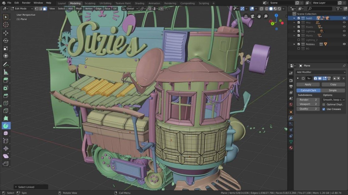 Blender Ekran Görüntüsü - 1