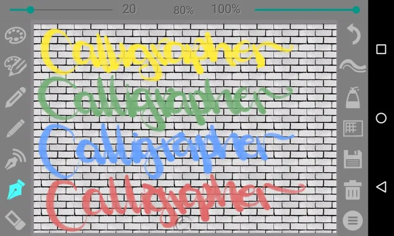 Kaligrafi Yazı Yazma Programı (Hat Sanatı) Ekran Görüntüsü 3