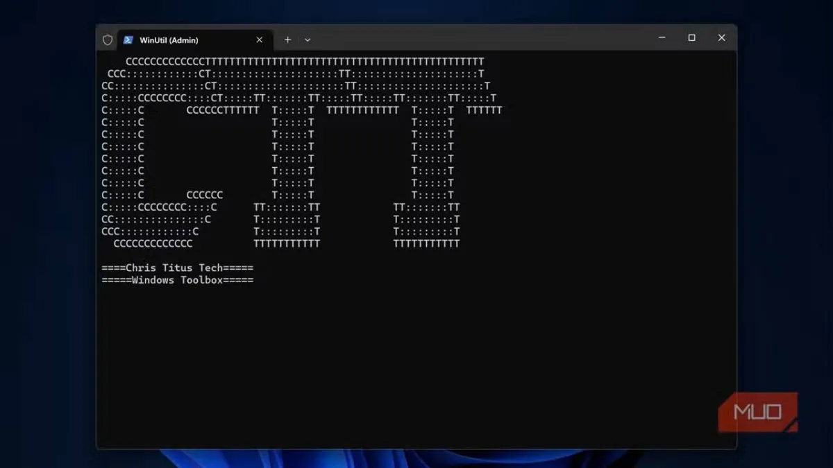 Chris Titus Tech WinUtil