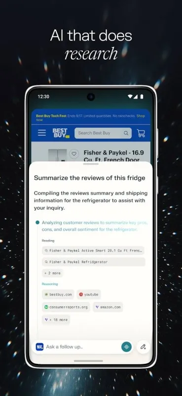 Comet Browser Ekran Görüntüsü - 1