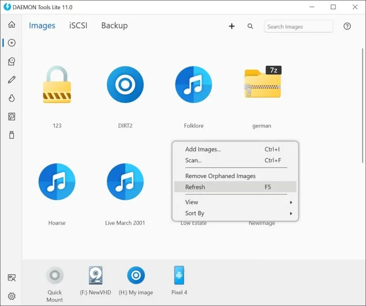DAEMON Tools Lite Ekran Görüntüsü 3