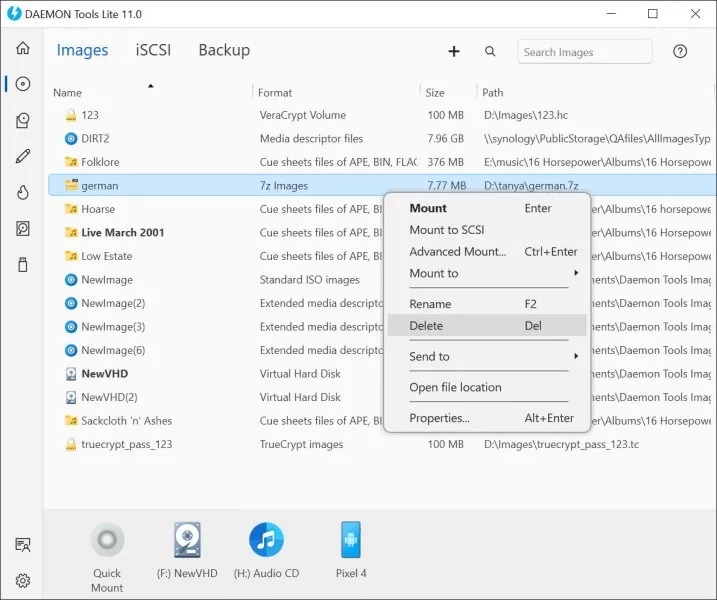 DAEMON Tools Lite Ekran Görüntüsü 4