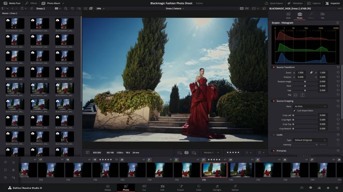 DaVinci Resolve Ekran Görüntüsü - 1