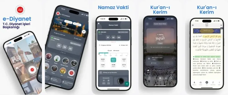 Diyanet Namaz Vakitleri Ekran Görüntüsü 1