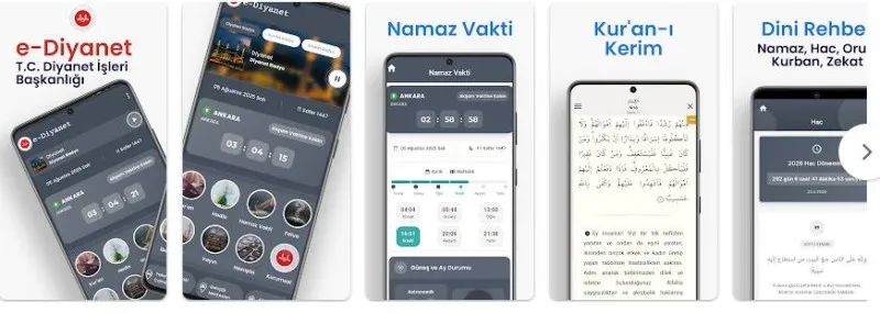 Diyanet Namaz Vakitleri Ekran Görüntüsü 2