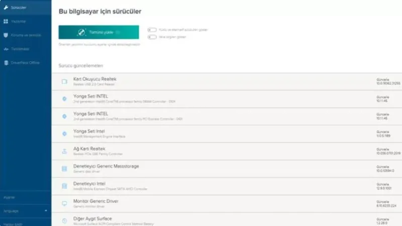 DriverPack Solution Ekran Görüntüsü 3