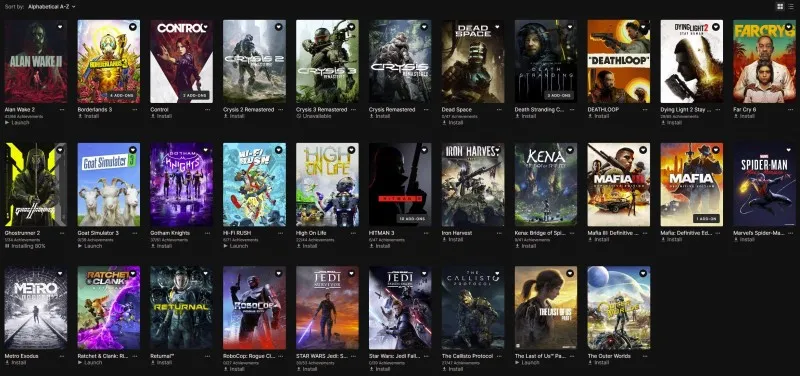 Epic Games Store Ekran Görüntüsü 2
