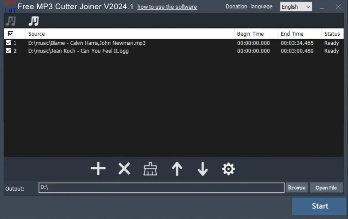 Free MP3 Cutter Joiner Ekran Görüntüsü 2