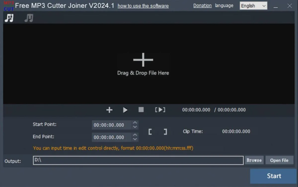 Free MP3 Cutter Joiner