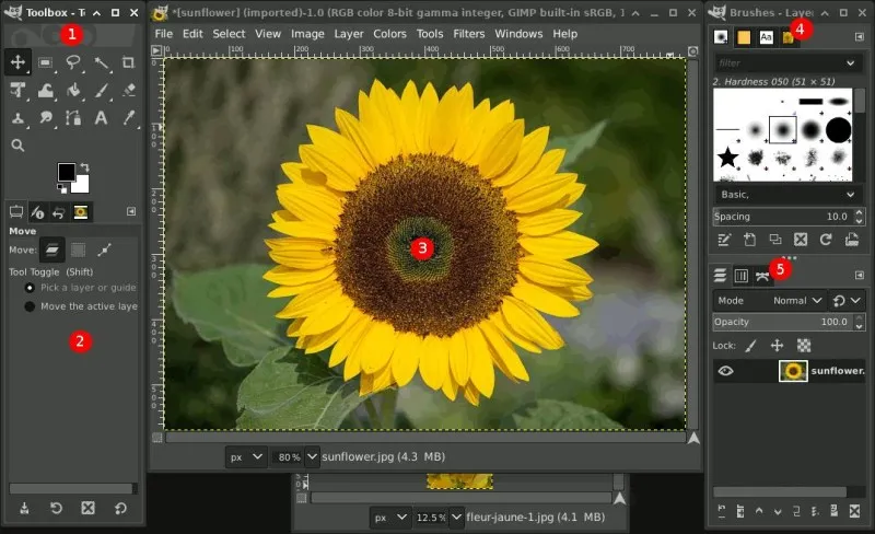 GIMP Ekran Görüntüsü 1