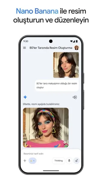 Google Gemini Ekran Görüntüsü 1