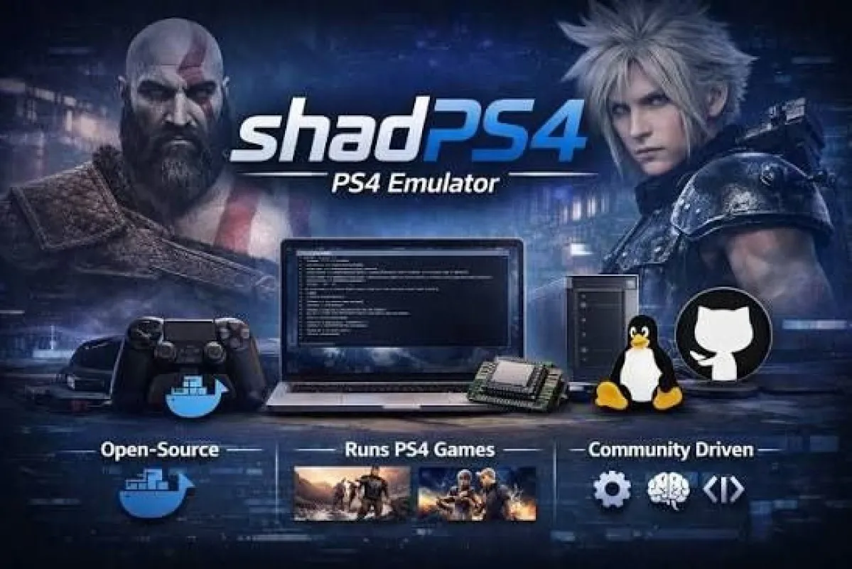 ShadPS4 (PlayStation 4 Emülatörü - PC)
