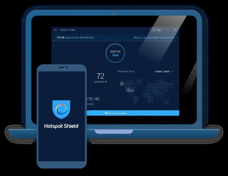 Hotspot Shield Ekran Görüntüsü 2