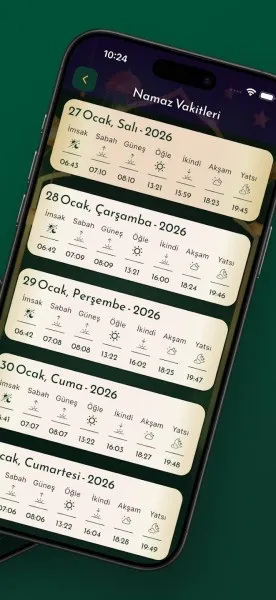 İmsakiye 2026 Ekran Görüntüsü 2