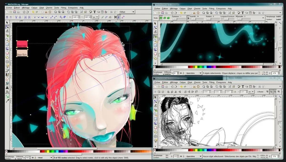 Inkscape Ekran Görüntüsü 1