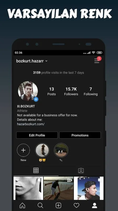 Instagram Aero APK Ekran Görüntüsü