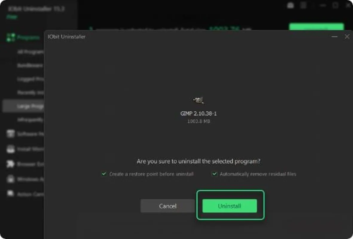 IObit Uninstaller - Görsel 3