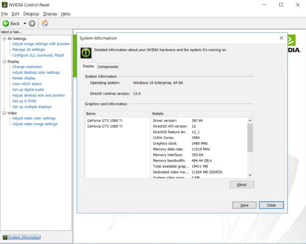 Nvidia Denetim Masası Ekran Görüntüsü - 4