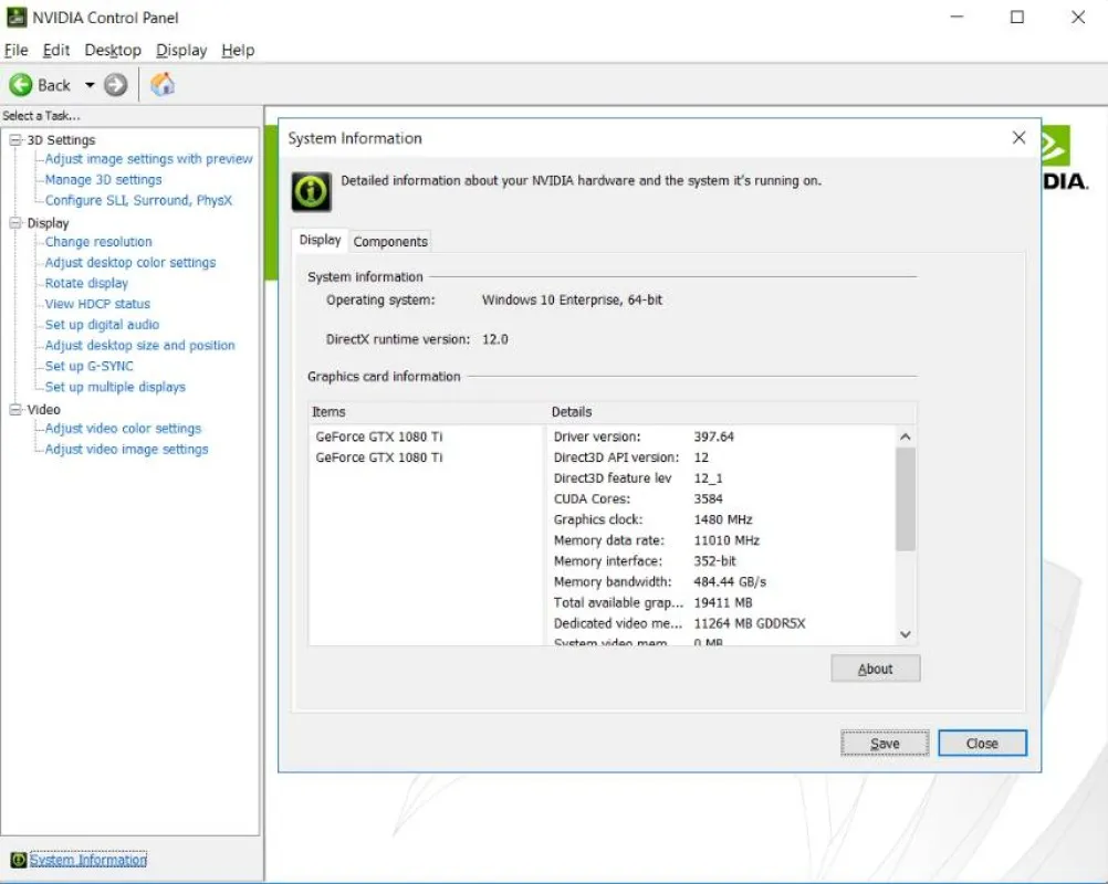 Nvidia Denetim Masası Ekran Görüntüsü - 4