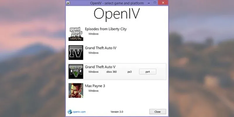 OpenIV Ekran Görüntüsü 2