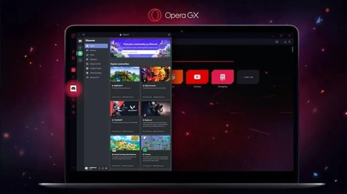 Opera GX Ekran Görüntüsü - 1