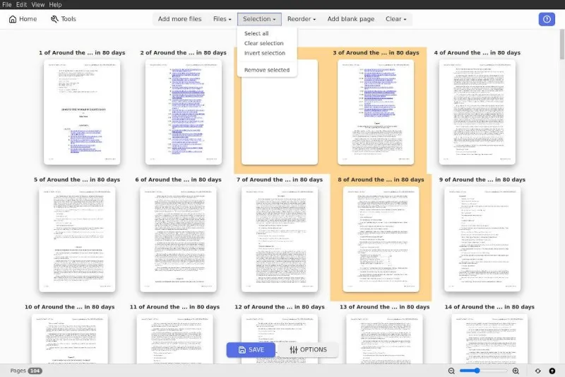 PDFsam Ekran Görüntüsü 3