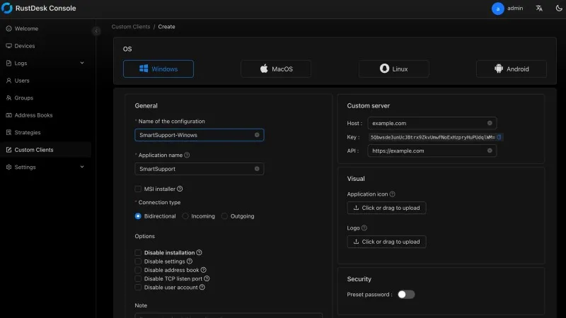 RustDesk Ekran Görüntüsü 4