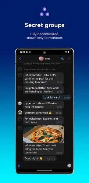 SimpleX Chat Ekran Görüntüsü 4