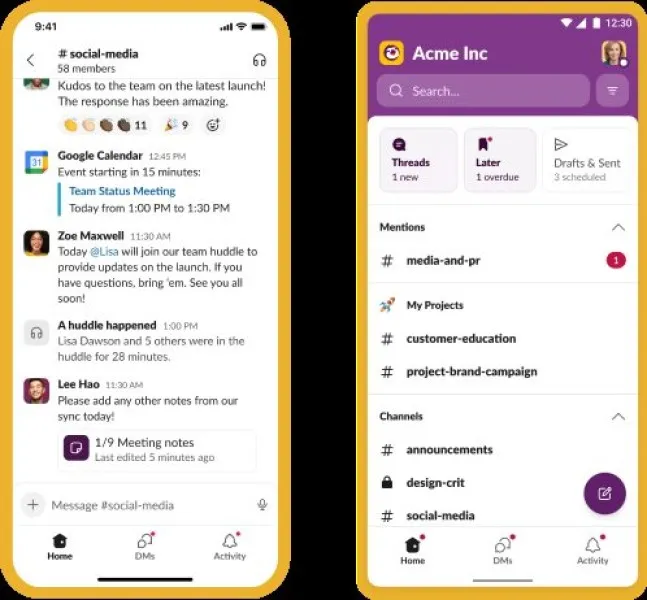 Slack Ekran Görüntüsü 1