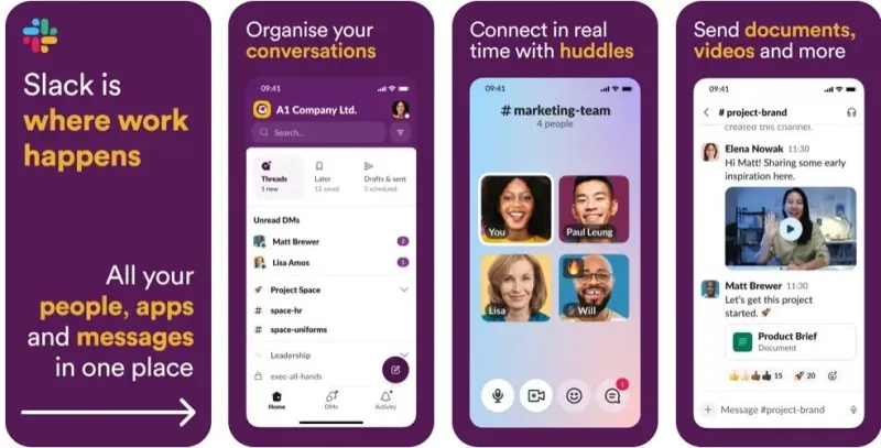 Slack Ekran Görüntüsü 2