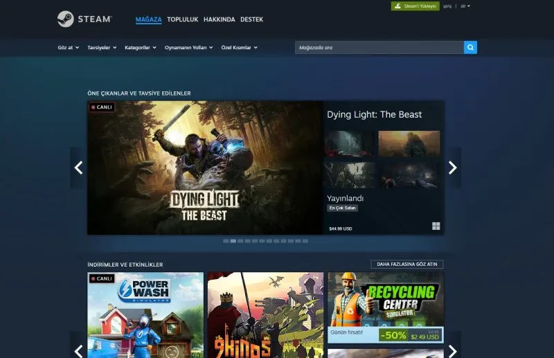 Steam Ekran Görüntüsü 3